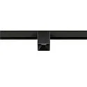 SLV Projecteur sur rail FIXT-IT! rond, version pour montage en surface, adapté aux postes de travail avec écran IP20, noir