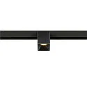 Projecteur sur rail FIXT-IT! rond, version pour montage en surface, adapté aux postes de travail avec écran IP20, noir
