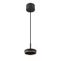 SLV Luminaire à suspension GRIP! FLAT IP20, or, noir gradable