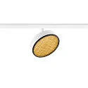 track spot GRIP! FLAT round IP20, black, white, lacquered dimmable