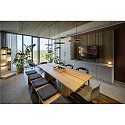 SLV Luminaire à suspension GRIP! FLAT IP20, or, noir gradable