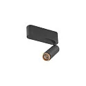 SLV Luminaire de plafond GRIP!S SINGLE adapté aux postes de travail avec écran IP20, or, noir, laqué gradable