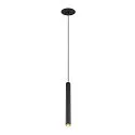 SLV pendant luminaire GRIP!S suitable for VDU workstation IP20, gold, black dimmable