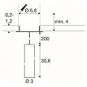 SLV Luminaire à suspension GRIP!S adapté aux postes de travail avec écran IP20, bronze, noir gradable