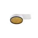 Luminaire de plafond GRIP! FLAT IP20, noir, blanche, laqué gradable