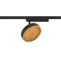 1-Projecteur monophasé GRIP! FLAT CCT Switch, pivotant à la cardan IP20, or, noir gradable