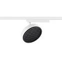 SLV 1-Projecteur monophasé GRIP! FLAT CCT Switch, pivotant à la cardan IP20, noir, blanche gradable