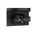 SLV floor recessed luminaire DASAR® L DALI round, swivelling, asymmetrical, dimmable IP65/IP67, stainless steel dimmable