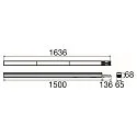 SLV light carrier EASYLIGHT 1500 ML WB DALI-2 DALI controllable, CCT Switch, multipower, 7-pole IP40, traffic white dimmable