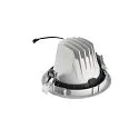 SLV Plafonnier encastré NUMINOS® MOVE XL rond, adapté aux postes de travail avec écran IP20, blanche, laqué gradable
