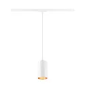 SLV Luminaire à suspension monophasé ASTO TUBE avec douille GU10 IP20, blanche