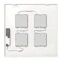 SLV Luminaire à grille PAVANNO 625 45 WB WH ON-OFF CCT Switch, UGR < 19, commutable, multipower IP20, blanche 