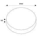 SLV lens KALU 2.0 mechanical, partly satined