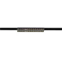 Projecteur triphasé SIGHT EVO DOUBLE 600 ON-OFF 2 voies, angulaire, UGR < 19, commutable, avec grille IP20, blanche 