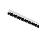 SLV Projecteur triphasé SIGHT EVO SINGLE 600 DALI 2 1 voie, angulaire, contrôlable par DALI, UGR < 19, avec grille IP20