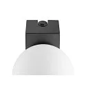 SLV Luminaire de miroir SUN MIRROR TRIPLE avec bouton de commande IP44, noir, laqué 
