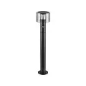 Lampadaire d’extérieur TAHA II 70 avec capteur, CCT Switch, commutable IP54, noir, laqué 