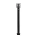 Lampadaire d’extérieur TAHA II 90 avec capteur, CCT Switch, commutable IP54, noir, laqué 