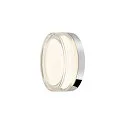 SLV wall and ceiling luminaire CYFT XL IP65, black, lacquered dimmable