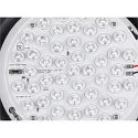 SLV Applique et plafonnier CYFT WAVE XL IP65, noir, laqué gradable