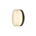 SLV Applique et plafonnier CYFT WAVE XL IP65, noir, laqué gradable