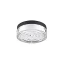 SLV Applique et plafonnier CYFT WAVE XL IP65, noir, laqué gradable