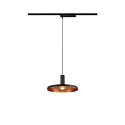 SLV 1-phase pendant luminaire LALU® MIX&MATCH without shade, CCT Switch IP20, black dimmable