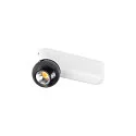 SLV Applique et plafonnier DYSKO IP20, noir, blanche, laqué gradable