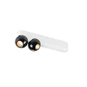Applique et plafonnier DYSKO IP20, noir, blanche, laqué gradable