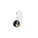 SLV Applique et plafonnier DYSKO IP20, noir, blanche, laqué gradable