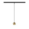 Luminaire à suspension DYSKO IP20, or, noir gradable