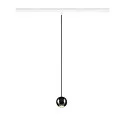 Luminaire à suspension DYSKO IP20, noir, blanche gradable