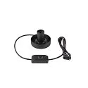 SLV Lampe de table PANTILO SLIM cylindrique E27, chrome gradable