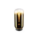 Lampe de table PANTILO SLIM cylindrique E27, or gradable