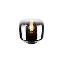 Lampe de table PANTILO cylindrique E27, chrome gradable