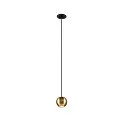 Luminaire à suspension DYSKO IP20, or, noir gradable