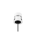SLV Luminaire à suspension DYSKO IP20, noir, blanche gradable