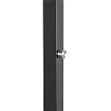 Lampadaire WORKLIGHT EASY FL avec interrupteur, adapté aux postes de travail avec écran, noir gradable