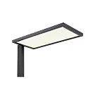 Lampadaire WORKLIGHT EASY FL avec interrupteur, adapté aux postes de travail avec écran, noir gradable