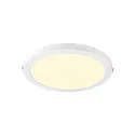 SLV Downlight VARIO 290 IP20, blanche, laqué 