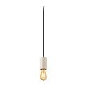 SLV Luminaire à suspension FITU PD STONE E27 IP20, beige gradable