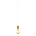 SLV Luminaire à suspension FITU PD RIBBED E27 IP20, or gradable