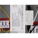SLV pendant luminaire PANEL 60 round, suitable for VDU workstation IP20, grey dimmable
