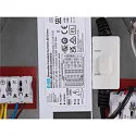 SLV pendant luminaire PANEL 60 round, suitable for VDU workstation IP20, grey dimmable