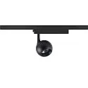 SLV 1-Projecteur monophasé LIGHT EYE® 2.0 commutable, pivotant à la cardan, en forme de boule IP20, noir mat 