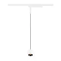 Luminaire à suspension monophasé LIGHT EYE® 2.0 Bas, commutable, en forme de boule IP20, blanc mat 