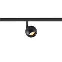 Projecteur sur rail LIGHT EYE® 2.0 rond IP20, noir, laqué gradable