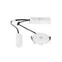 SLV Plafonnier encastré P-LIGHT rond IP20, blanche 