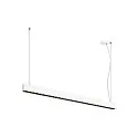 Luminaire à suspension GLENOS® PRO IP20, noir, blanche gradable