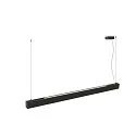 SLV Luminaire à suspension GLENOS® PRO IP20, noir gradable